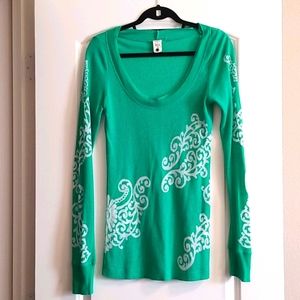 Free people long sleeve top